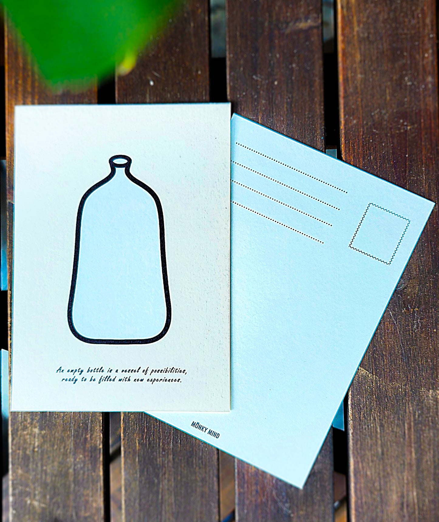 Bottle Postcard