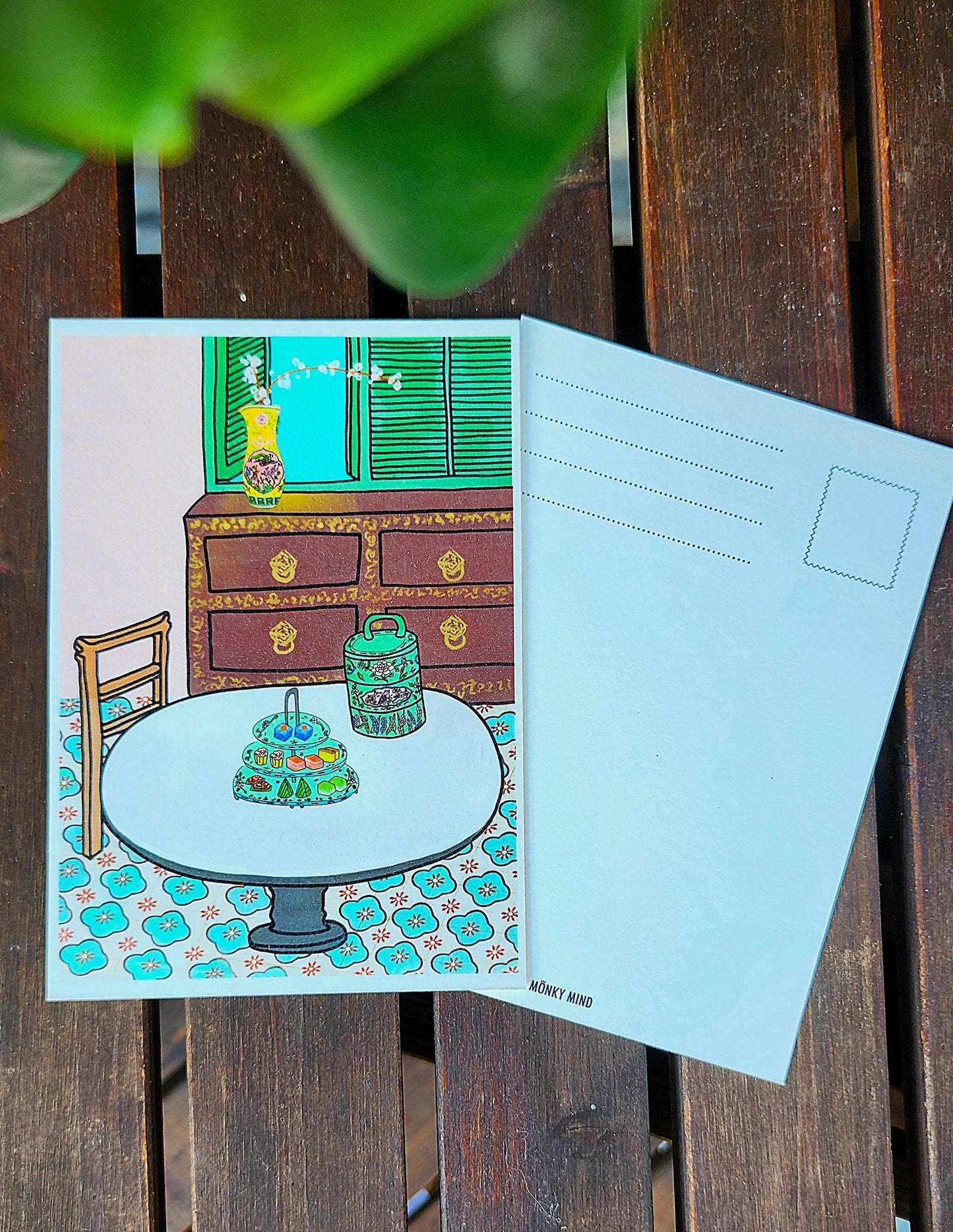 Peranakan House Postcard